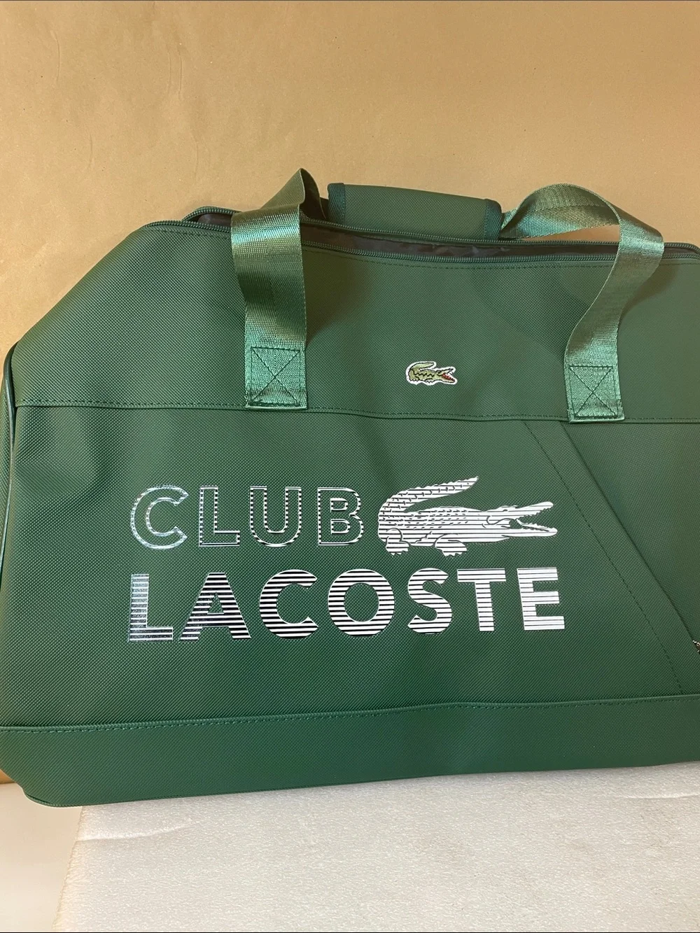 Lacoste Green Club Duffel Bag
